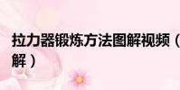 拉力器鍛煉方法圖解視頻(拉力器鍛煉方法圖解)