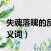 失魂落魄的反義詞是什么意思（失魂落魄的反義詞）