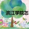 濱江學院怎么樣知乎（濱江學院怎么樣）