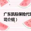 廣東凱際保險代理有限公司（關于廣東凱際保險代理有限公司介紹）