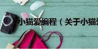 小貓愛編程(關于小貓愛編程簡介)