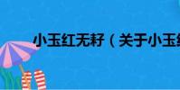 小玉紅無耔(關于小玉紅無耔簡介)