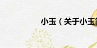 小玉(關于小玉簡介)