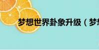 夢想世界卦象升級(夢想世界卦象)
