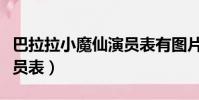 巴拉拉小魔仙演員表有圖片(巴拉拉小魔仙演員表)