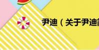 尹迪(關于尹迪簡介)
