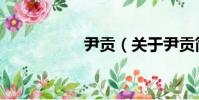 尹貢(關于尹貢簡介)