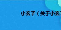 小玄子(關于小玄子簡介)