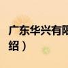 廣東華興有限公司（關于廣東華興有限公司介紹）