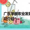 廣東華辰農業發展有限公司（關于廣東華辰農業發展有限公司介紹）