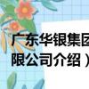 廣東華銀集團有限公司（關于廣東華銀集團有限公司介紹）