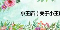 小王廟(關于小王廟簡介)