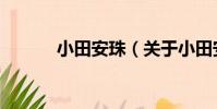 小田安珠(關于小田安珠簡介)