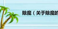 除魔(關于除魔的簡介)