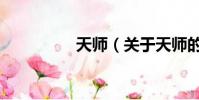 天師(關于天師的簡介)
