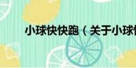 小球快快跑(關于小球快快跑簡介)