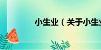 小生業(關于小生業簡介)