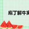 庖丁解牛寓意議論文（庖丁解牛寓意）