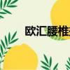 歐匯腰椎挺怎樣使用（歐匯腰椎挺）