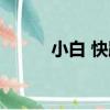 小白 快跑（關于小白 快跑簡介）