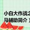 小白大作戰之神馬輔助（關于小白大作戰之神馬輔助簡介）