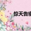 驚天告密（關于驚天告密的簡介）