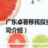 廣東卓著移民投資有限公司（關于廣東卓著移民投資有限公司介紹）