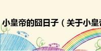 小皇帝的囧日子(關于小皇帝的囧日子簡介)