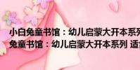 小白兔童書館:幼兒啟蒙大開本系列 適合0-3歲(關于小白兔童書館:幼兒啟蒙大開本系列 適合0-3歲簡介)