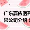 廣東嘉應醫藥有限公司（關于廣東嘉應醫藥有限公司介紹）
