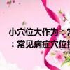 小穴位大作為：常見病癥穴位按摩圖解（關于小穴位大作為：常見病癥穴位按摩圖解簡介）
