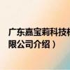 廣東嘉寶莉科技材料有限公司（關于廣東嘉寶莉科技材料有限公司介紹）