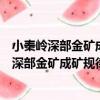 小秦嶺深部金礦成礦規律研究與成礦預測報告（關于小秦嶺深部金礦成礦規律研究與成礦預測報告簡介）