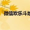 微信歡樂斗地主口令碼（微信歡樂斗地主）