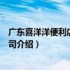 廣東喜洋洋便利店有限公司（關于廣東喜洋洋便利店有限公司介紹）