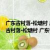 廣東古村落·松塘村 廣東省民間文化遺產搶救工程系列叢書（關于廣東古村落·松塘村 廣東省民間文化遺產搶救工程系列叢書介紹）