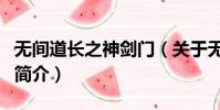 無間道長之神劍門(關于無間道長之神劍門的簡介)