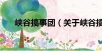 峽谷搞事團(關于峽谷搞事團的簡介)