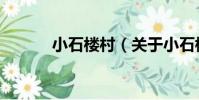 小石樓村(關于小石樓村簡介)