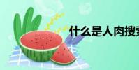 什么是人肉搜索?