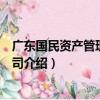 廣東國民資產管理有限公司（關于廣東國民資產管理有限公司介紹）