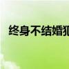 終身不結婚犯法嗎（一輩子不結婚犯法嗎）