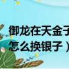 御龍在天金子買完銀子不能用（御龍在天金子怎么換銀子）