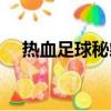 熱血足球秘籍怎么獲得（熱血足球秘籍）