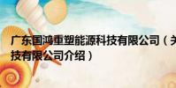 廣東國鴻重塑能源科技有限公司(關于廣東國鴻重塑能源科技有限公司介紹)