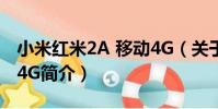 小米紅米2A 移動4G(關于小米紅米2A 移動4G簡介)