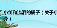 小笛和流淚的橘子(關于小笛和流淚的橘子簡介)