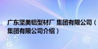 廣東堅美鋁型材廠 集團有限公司(關于廣東堅美鋁型材廠 集團有限公司介紹)