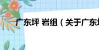 廣東坪 巖組(關于廣東坪 巖組介紹)