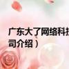 廣東大了網絡科技有限公司（關于廣東大了網絡科技有限公司介紹）